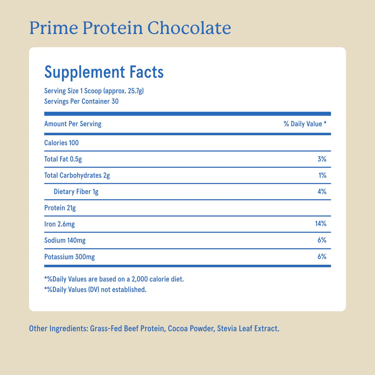 Prime Protein