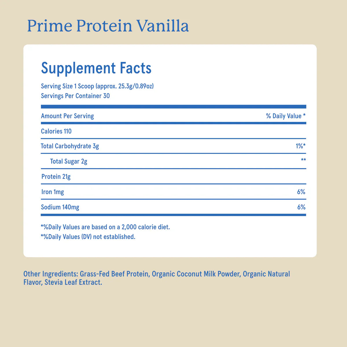 Prime Protein
